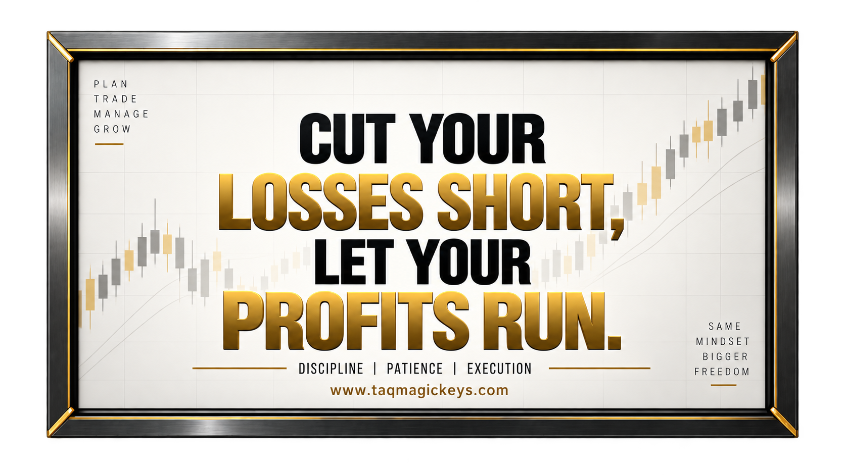 Cut Your Losses Short, Let Your Profits Run