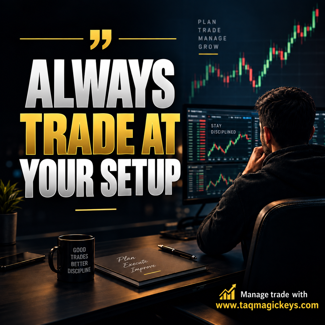 Always Trade at Your Setup