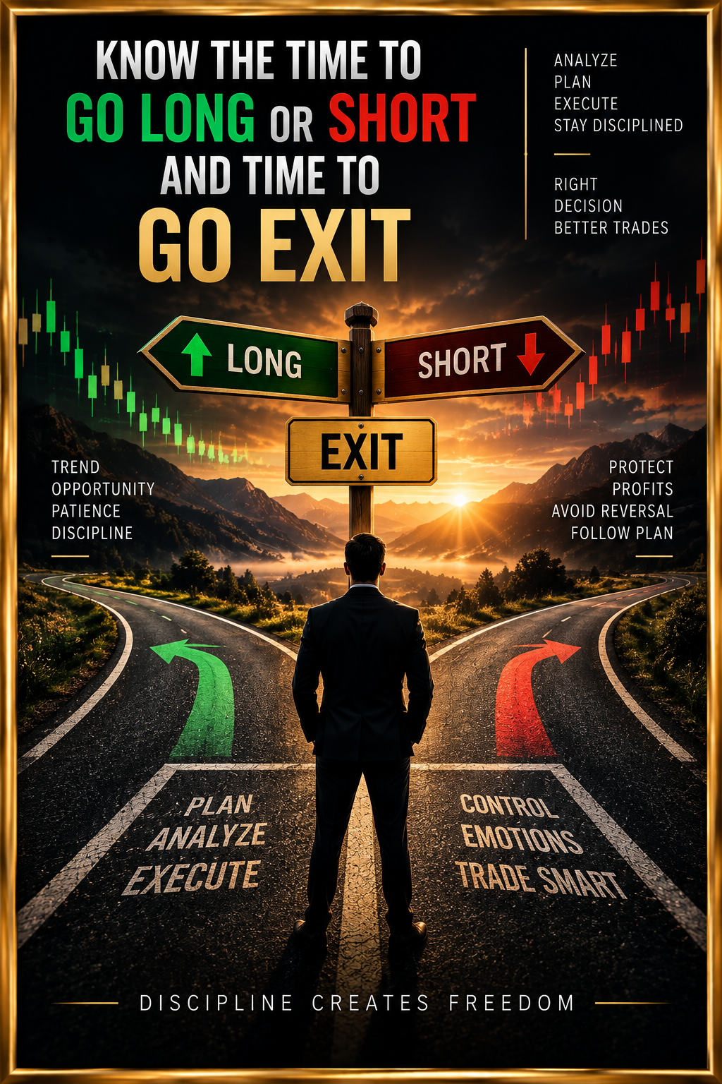 Know When to Go Long, When to Go Short and When to Exit