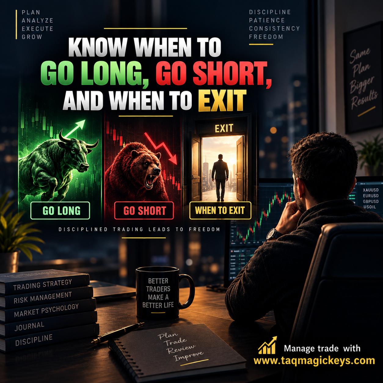 Know When to Go Long, When to Go Short, and When to Exit