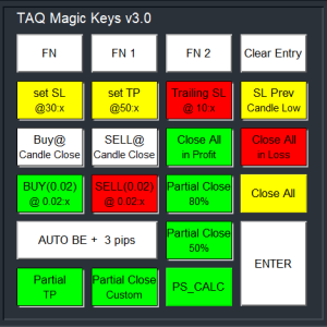 TAQ Magic Keys V3.0 Trading Tool (Yearly License)