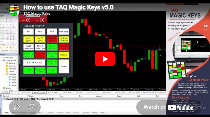 How to use TAQ Magic Keys v5.0 Video Tutorial
